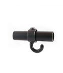 Buiskoppeling - Haak - 26,9 mm zwart