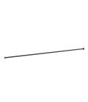 Gardinenstange Salta | Schwarz 26,9 mm | Wand | DIY