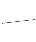 Gardinenstange Salta | Schwarz 33,7 mm | Wand | DIY