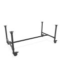 Tisch Villach| Schwarz 42.4 MM | Rad | DIY