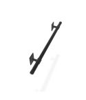 Handlauf Rapla|Aluminium Schwarz 42,4 mm | Wand | DIY