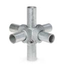 Buiskoppeling - 4-weg Kruisstuk - 42,4mm