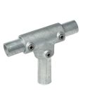 T-Stück, lang Variabler Winkel 0° - 11° (42.4)