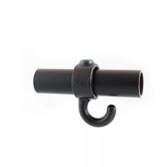 Buiskoppeling - Haak - 26,9 mm zwart