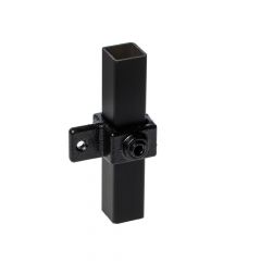 Oogdeel Scharnierstuk - Vierkant Zwart (25mm)