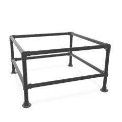 Beistelltisch Hinterglemm Duo | Schwarz 26,9 mm | Fuß | DIY