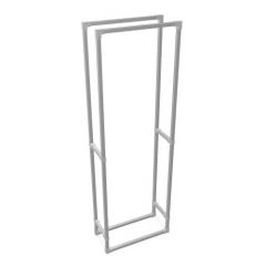 Brennholzlager Malmo | Vierkantstahl 25x25 mm | Boden | DIY