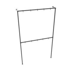 Kapstok Liverpool | Zwart 26.9 mm | Staand | DIY