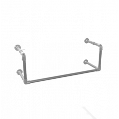 Kapstok Manchester | Staal 26.9 mm | Wand | DIY