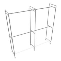 Kledingrek Lyon | Staal 26.9 mm | Staand | DIY