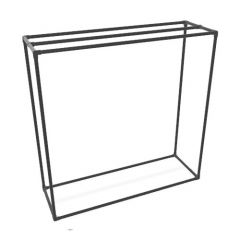 Kledingrek Metz | Zwart 26.9 mm | Wiel | DIY