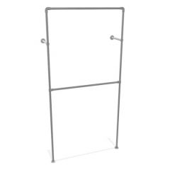 KLEDINGREK NICE | STAAL 26.9MM | WAND | DIY