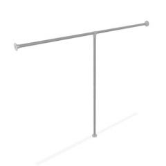 Kledingrek Rouen| Staal 33.7 mm | Vloer/Wand | DIY