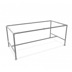 Tafel Salzburg | Staal 26.9 MM | Voet | DIY