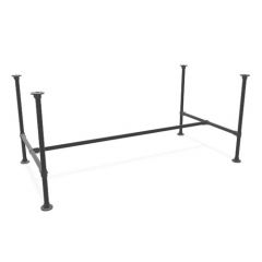 Tafel Vienna | Zwart 33.7 MM | Voet | DIY