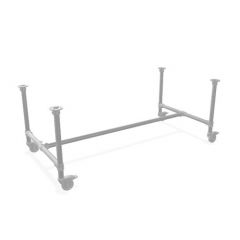 Tisch Villach| Stahl 42.4 MM | Rad | DIY