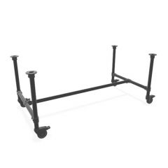 Tisch Villach| Schwarz 42.4 MM | Rad | DIY