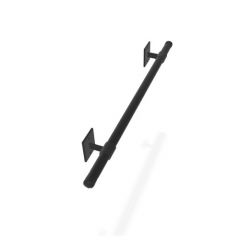 Trapleuning Keila | Zwart 33.7 mm | Wand | DIY