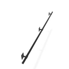 Trapleuning Keila | Zwart 33.7 mm | Wand | DIY