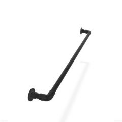 Trapleuning Tartu | Zwart 42.4 mm | Wand | DIY