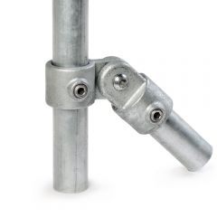 Buiskoppeling - Enkel Scharnierstuk - 33,7mm