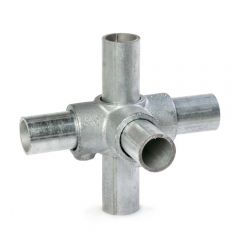 Buiskoppeling - T-Stuk zijuitgang - 26,9mm